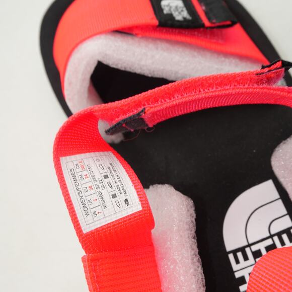 NEW The North Face Skeena Sandals Women's 7 Adjustable Coral Pink Black - Picture 7 of 9